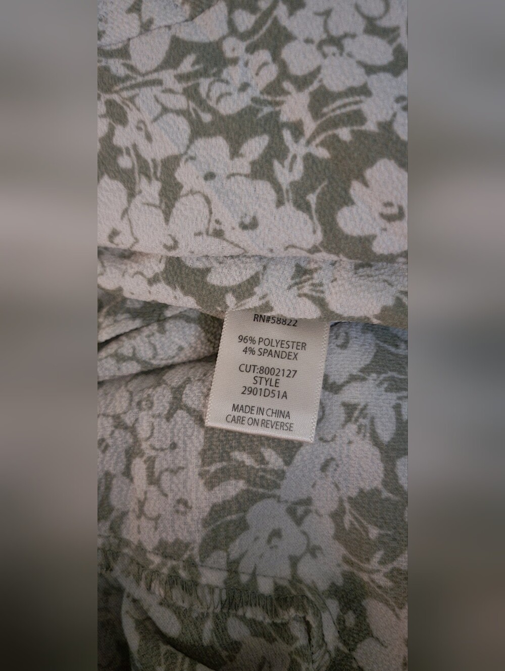 Max Studio Floral Wrap Ruffle - Picture 9 of 10